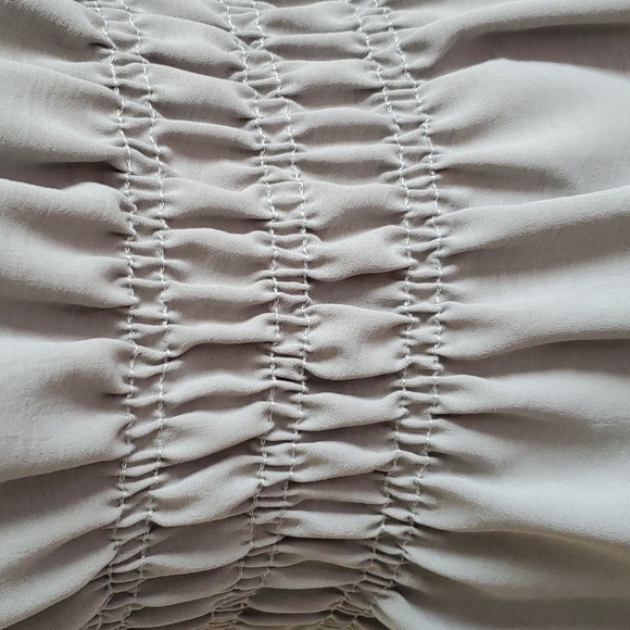 Sage green off the shoulder top - Picture 4 of 10